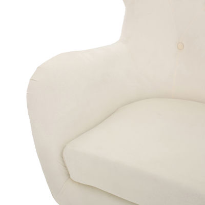 Seigfried Tufted Wingback Chair