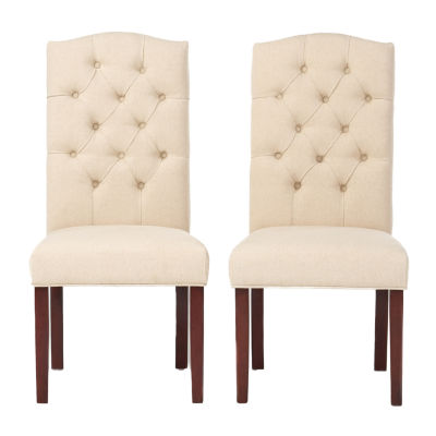 2 Piece Crown Dining Chair Set