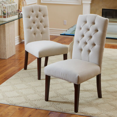 2 Piece Crown Dining Chair Set