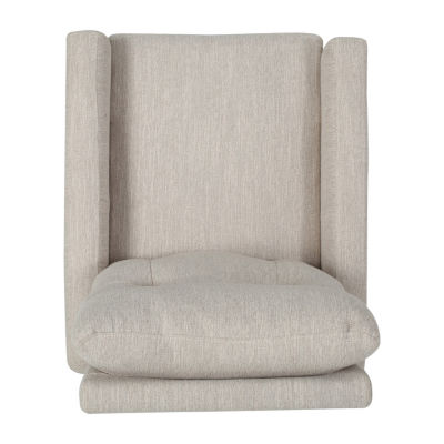 Swivel Tufted Track-Arm Recliner