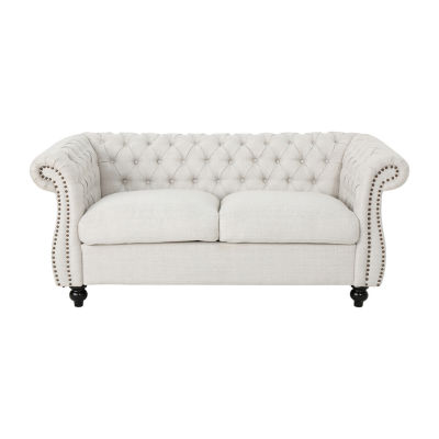 Somerville Roll-Arm Upholstered Loveseat