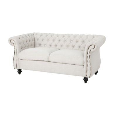 Somerville Roll-Arm Upholstered Loveseat