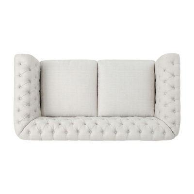 Somerville Roll-Arm Upholstered Loveseat