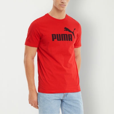 PUMA Mens Crew Neck Short Sleeve T-Shirt