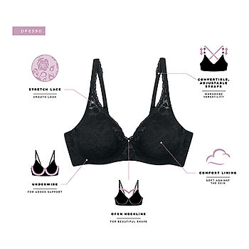 Bali Passion For Comfort Minimizer Underwire Bra,  price tracker /  tracking,  price history charts,  price watches,  price  drop alerts