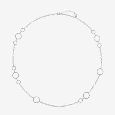 Liz Claiborne Long 34 Inch Curb Strand Necklace