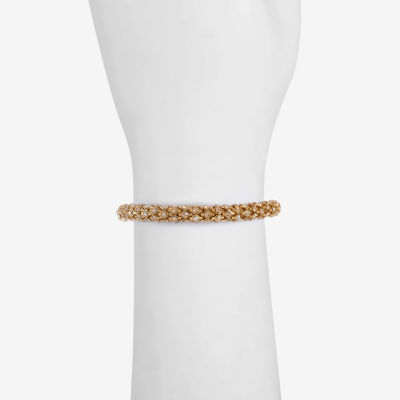 Monet Jewelry Womens Glass Stretch Bracelet