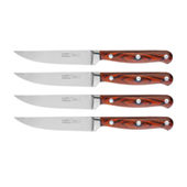 Henckels International Classic Set of 4 Steak Knives, Color: Black And  Silver - JCPenney