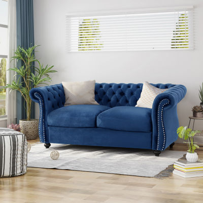 Somerville Roll-Arm Upholstered Loveseat