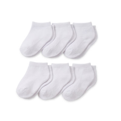 Piper & Jax Baby Boys 6 Pair Crew Socks