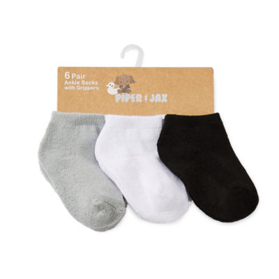 Piper & Jax Baby Boys Pair Crew Socks