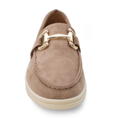 Yoki Womens Carol Moc Closed Toe Loafers