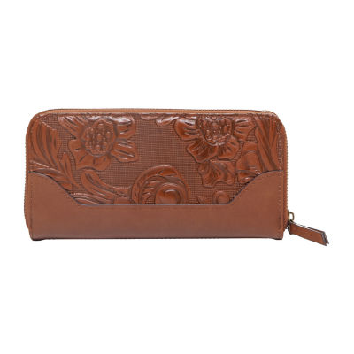 Frye and Co. Zip Around Womens Wallet