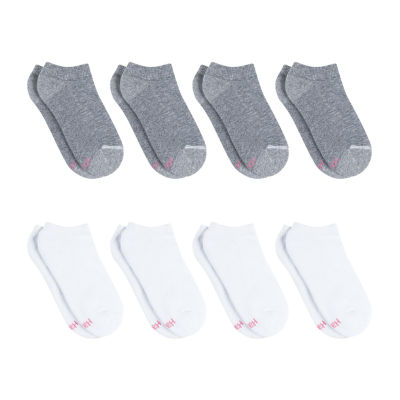 Hanes Cool Comfort Cushion Womens Multi-Pack 8 Pair No Show Socks