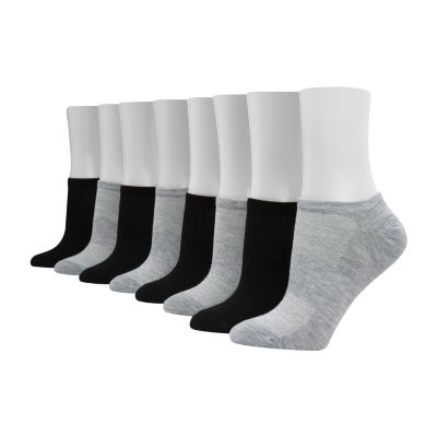 Hanes Cool Comfort Breathable 8 Pair Multi-Pack Liner Socks - Womens