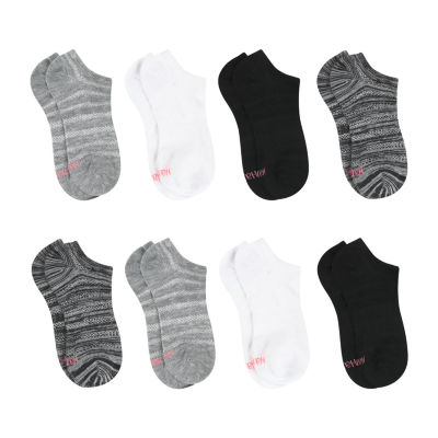 Hanes Cool Comfort Super No Show Womens Breathable Multi-Pack 8 Pair Liner Socks