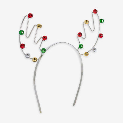 Mixit Silver Tone Reindeer Antlers Womens Headband