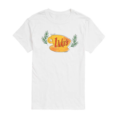 Juniors Gilmore Girls Luke'S Tee Womens Crew Neck Short Sleeve Graphic T-Shirt