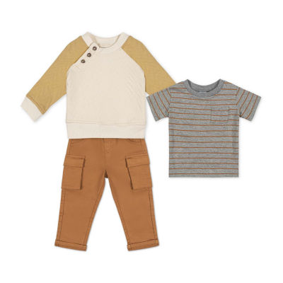 Little Lad Baby Boys 4-pc. Pant Set