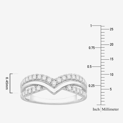 1/ CT. T.W. Natural Diamond 10K Gold Wedding Band