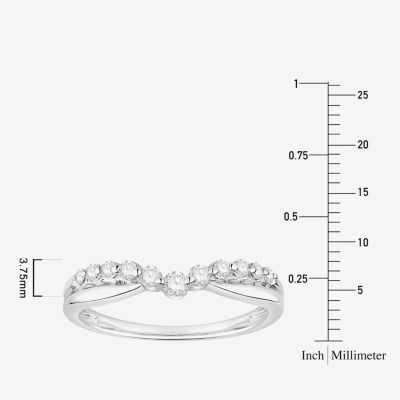 1/4 CT.T.W. Natural Diamond 10K Gold Wedding Band