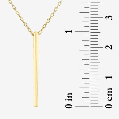 Yes, Please! (G-H / I1-I2) Womens 2-pc. Diamond Accent Lab Grown White Diamond 14K Gold Over Silver Round Necklace Set