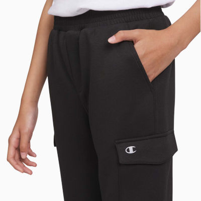 Champion Big Kid Girls Mid Rise Cuffed Active Cargo Pant