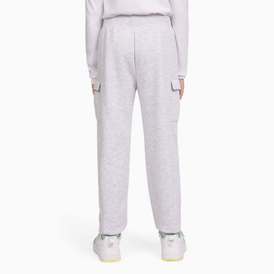 Champion Big Kid Girls Mid Rise Cuffed Active Fleece Cargo Pant