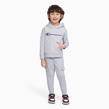 Champion Cargo Little Boys 2-pc. Pant Set, 4, Gray