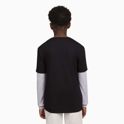 Champion Big Boys Crew Neck Long Sleeve T-Shirt