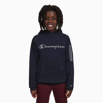 Champion Big Kid Boys Long Sleeve Fleece Active Hoodie