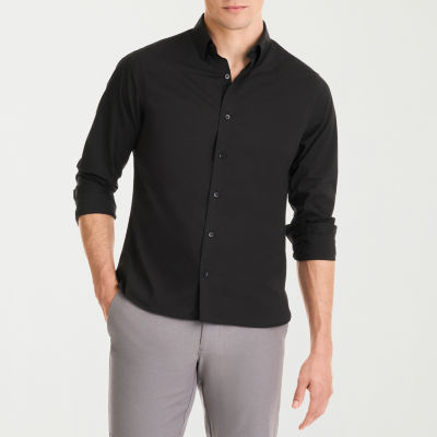 Van Heusen Mens Slim Fit Long Sleeve Button-Down Shirt