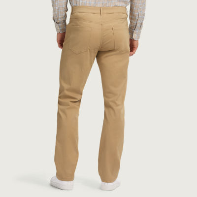 IZOD Saltwater Stretch Mens Straight Fit Flat Front Pant