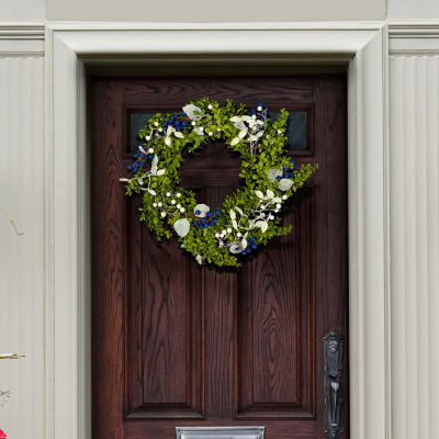 Safavieh Boxwood & Berry Wreath