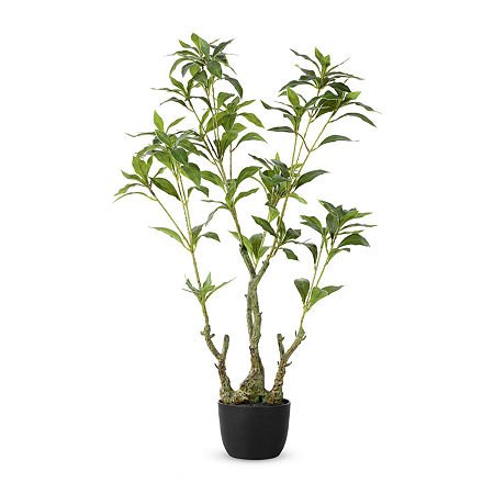 Safavieh Pieris Japonica Artificial Plant, One Size, Black