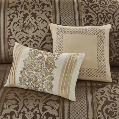 Madison Park Abigail Jacquard 6-pc. Midweight Comforter Set