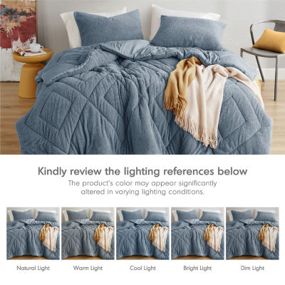 510 Design Kyla Quilted Teddy Midweight Comforter Set