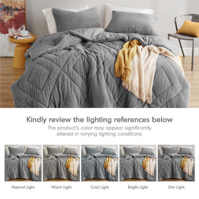 510 Design Kyla Quilted Teddy Midweight Comforter Set