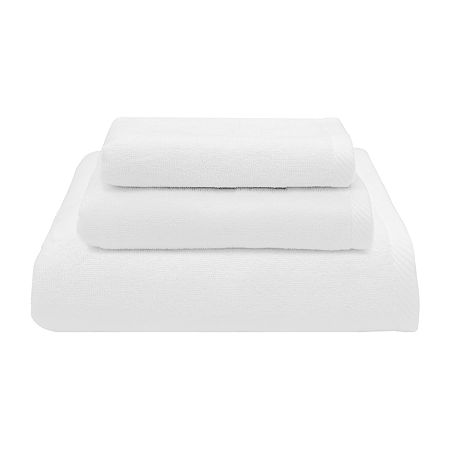 Linum Home Textiles Ediree 3-pc. Quick Dry Bath Towel Sets, One Size, White -  74039840018