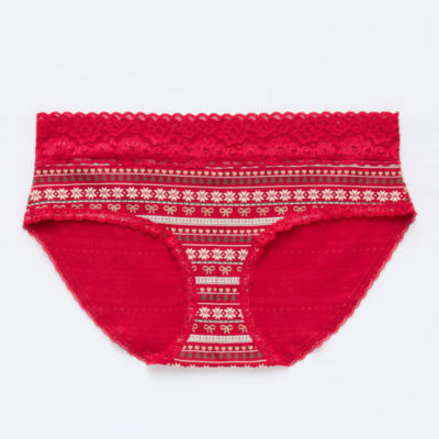 Arizona Body Organic Cotton with Lace Hipster Panty