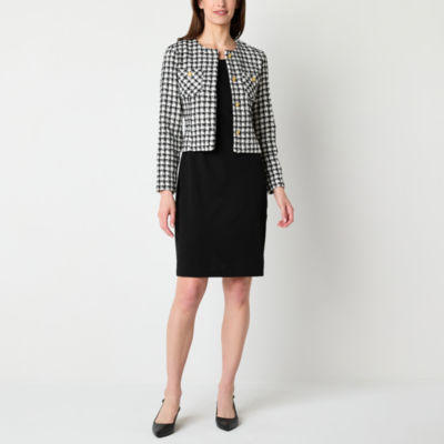 Danny & Nicole Womens Jacket Dress