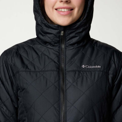 Columbia Copper Crest Ii Womens Water Resistant Hooded Heavyweight Quilted Jacket