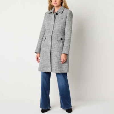 Liz Claiborne Womens Heavyweight Car Coat