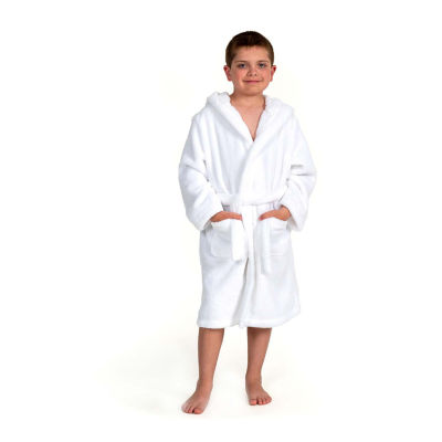 Linum Home Textiles Plus Kids Bathrobe Unisex Long Sleeve Long Length Robe