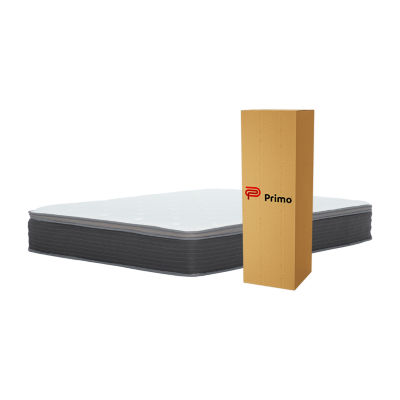 Primo Equilibria 10" Medium Pocket Coil Hybrid Mattress a Box