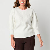 Liz Claiborne White Sweaters Cardigans for Women JCPenney