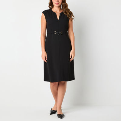 Liz Claiborne Womens Sleeveless Sheath Dress