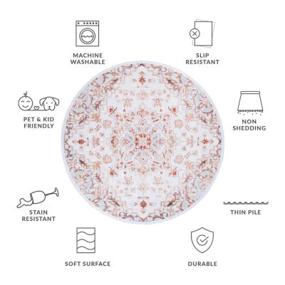 Safavieh Tucson Eva Indoor Round Area Rug