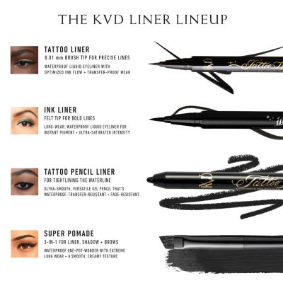 Kvd Beauty Tattoo Liner Waterproof Liquid Eyeliner