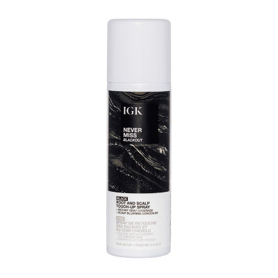 IGK Never Miss Root Spray Hair Color 2 oz One Size Black 24$